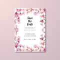 Magnolia Save The Date Invite