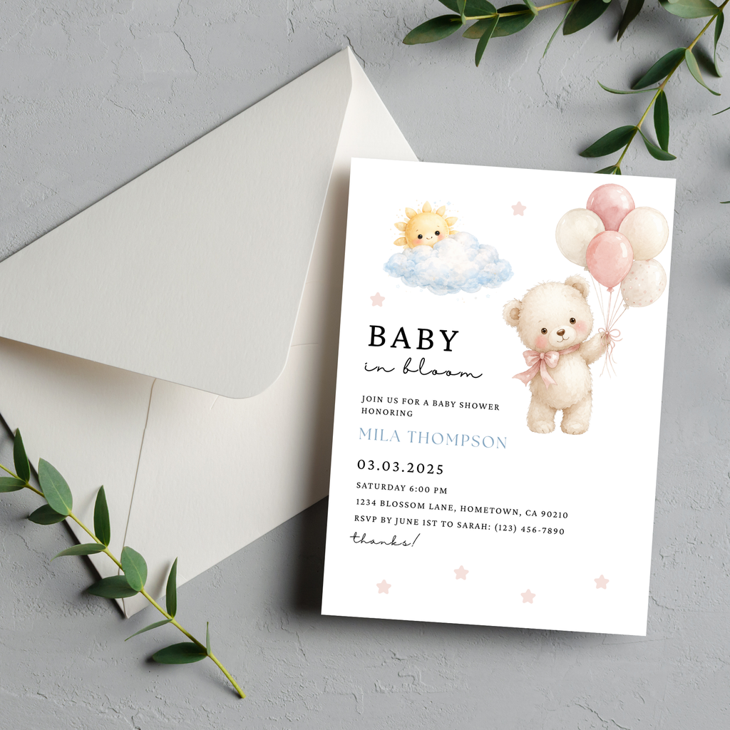 Teddy Bear Baby Shower