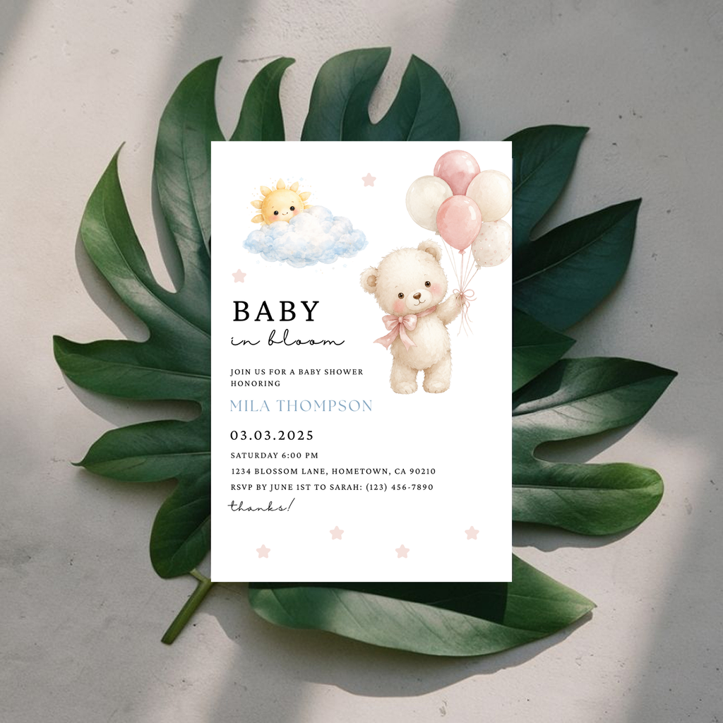 Teddy Bear Baby Shower