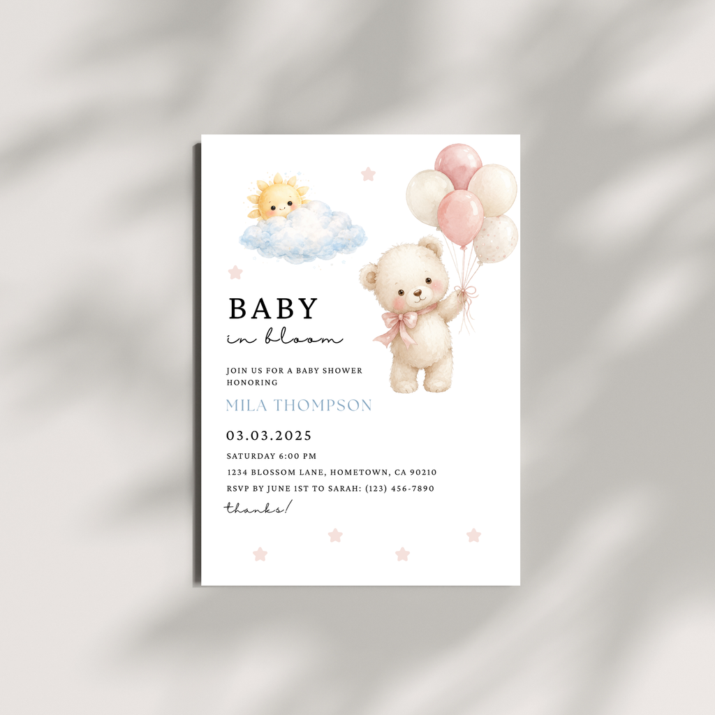 Teddy Bear Baby Shower