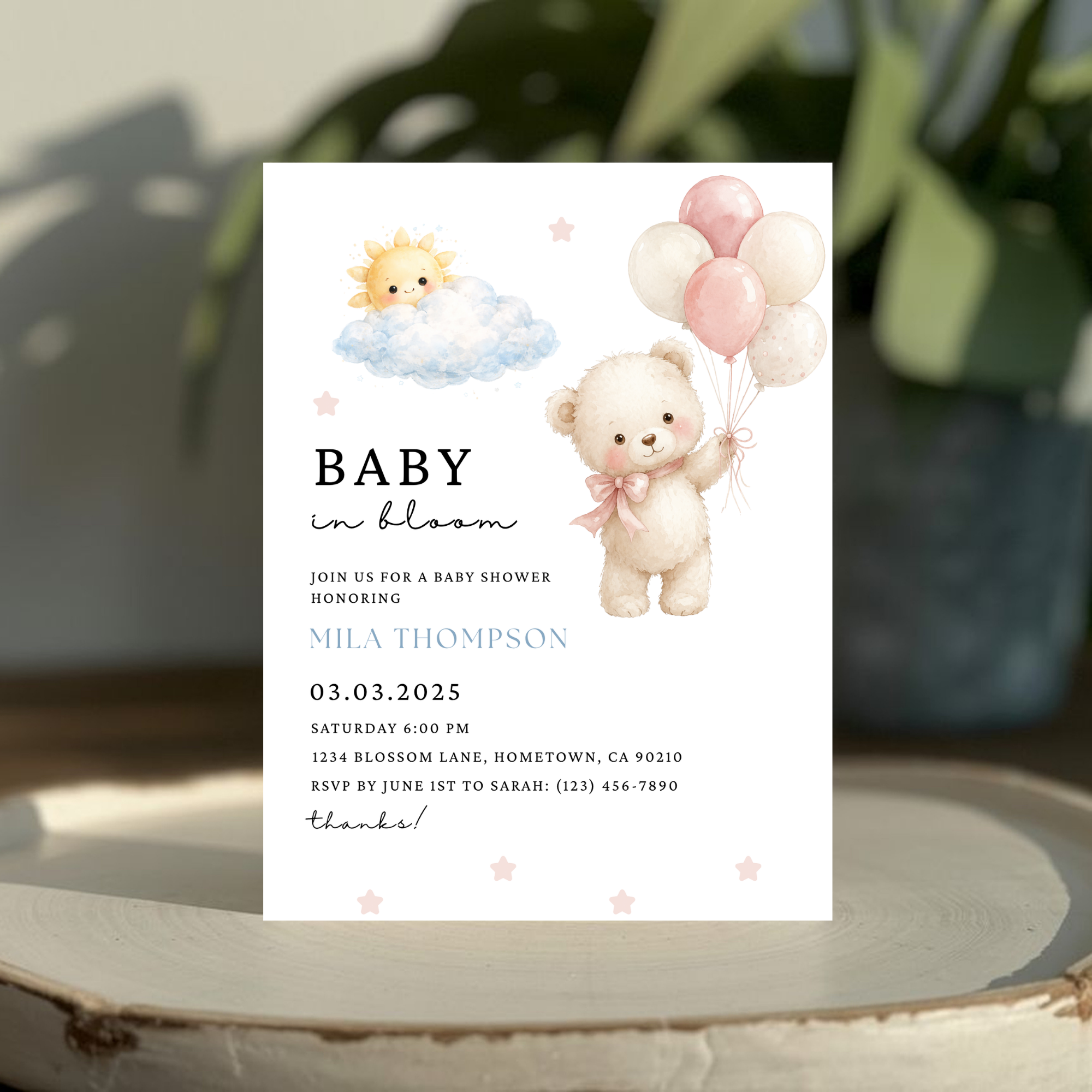 Teddy Bear Baby Shower