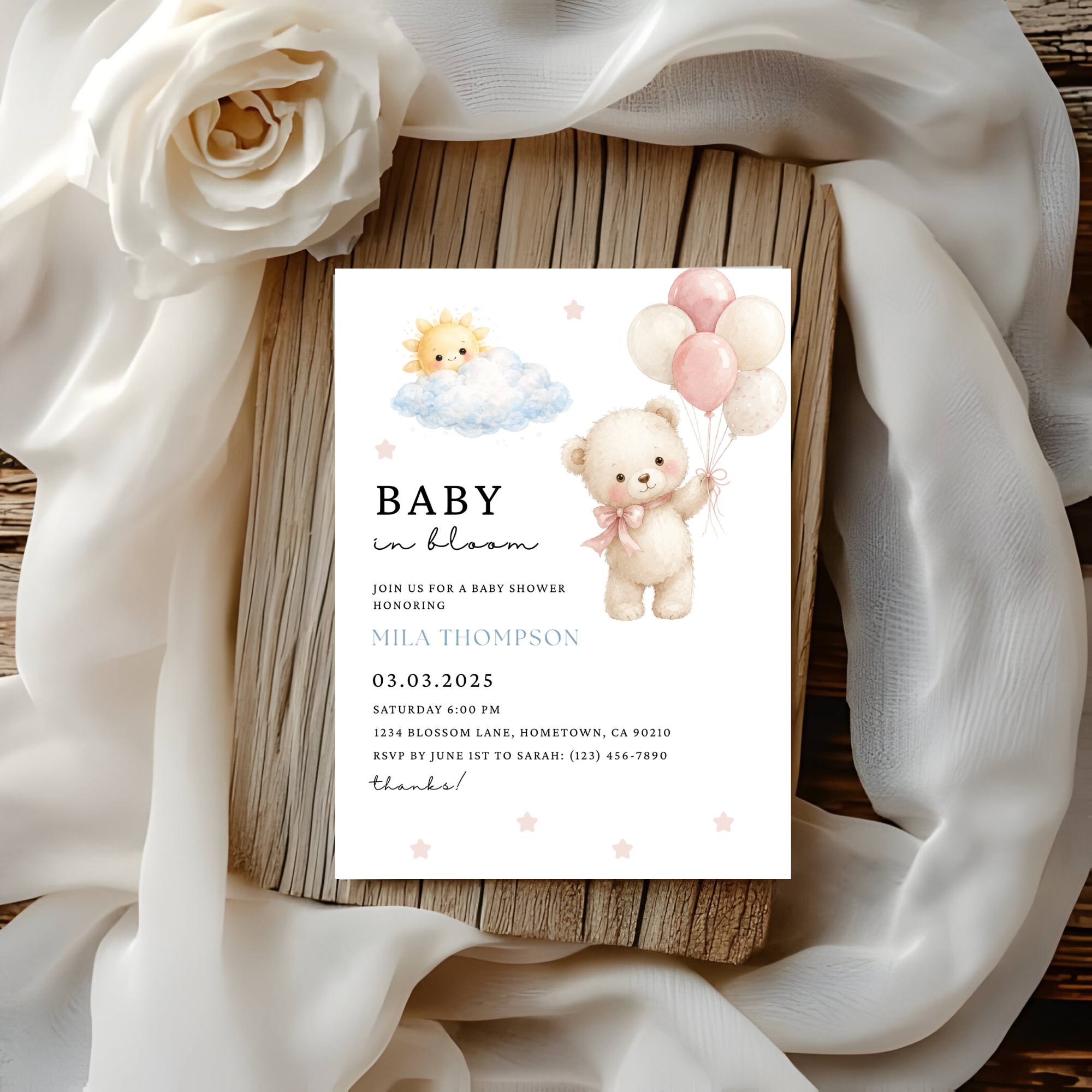 Teddy Bear Baby Shower