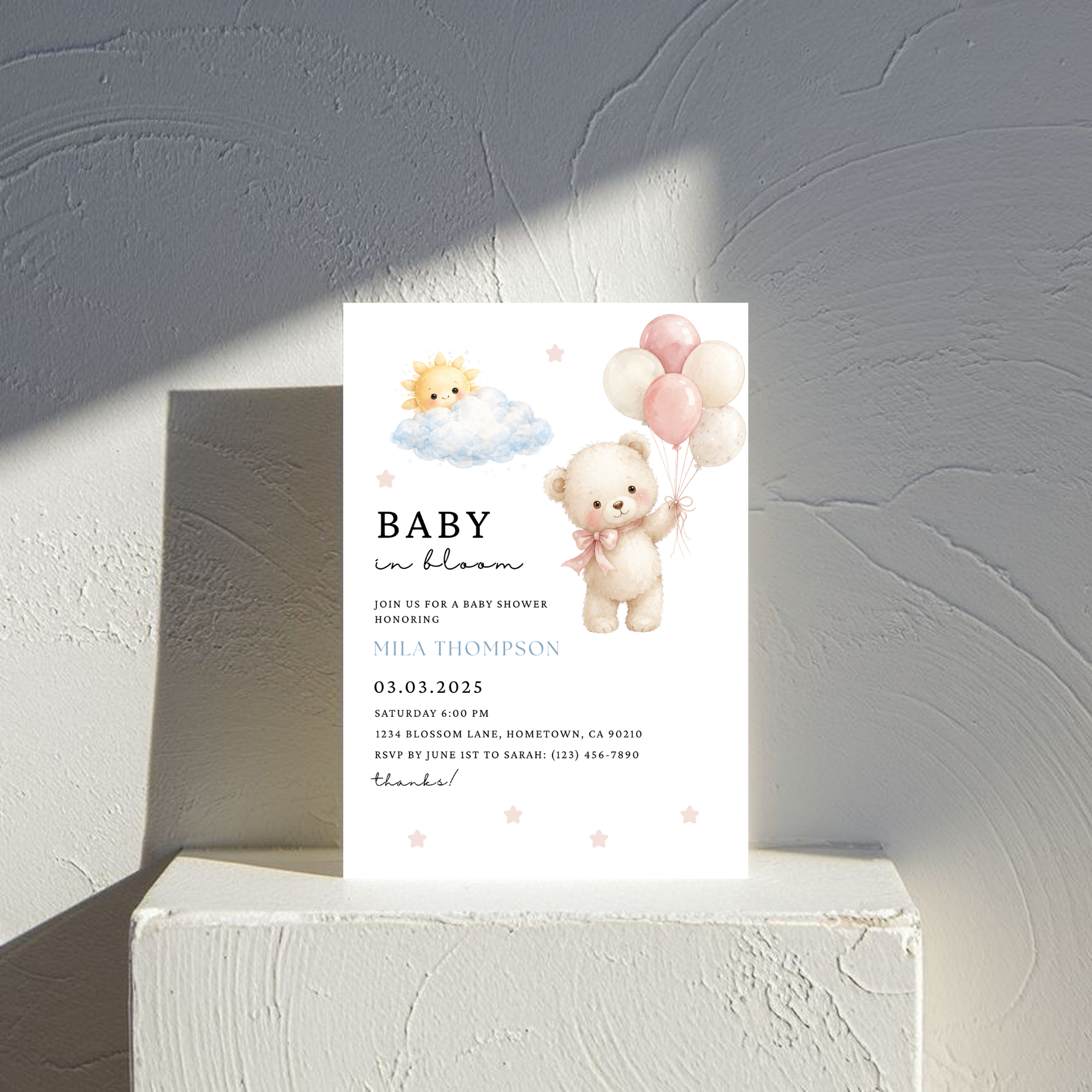 Teddy Bear Baby Shower