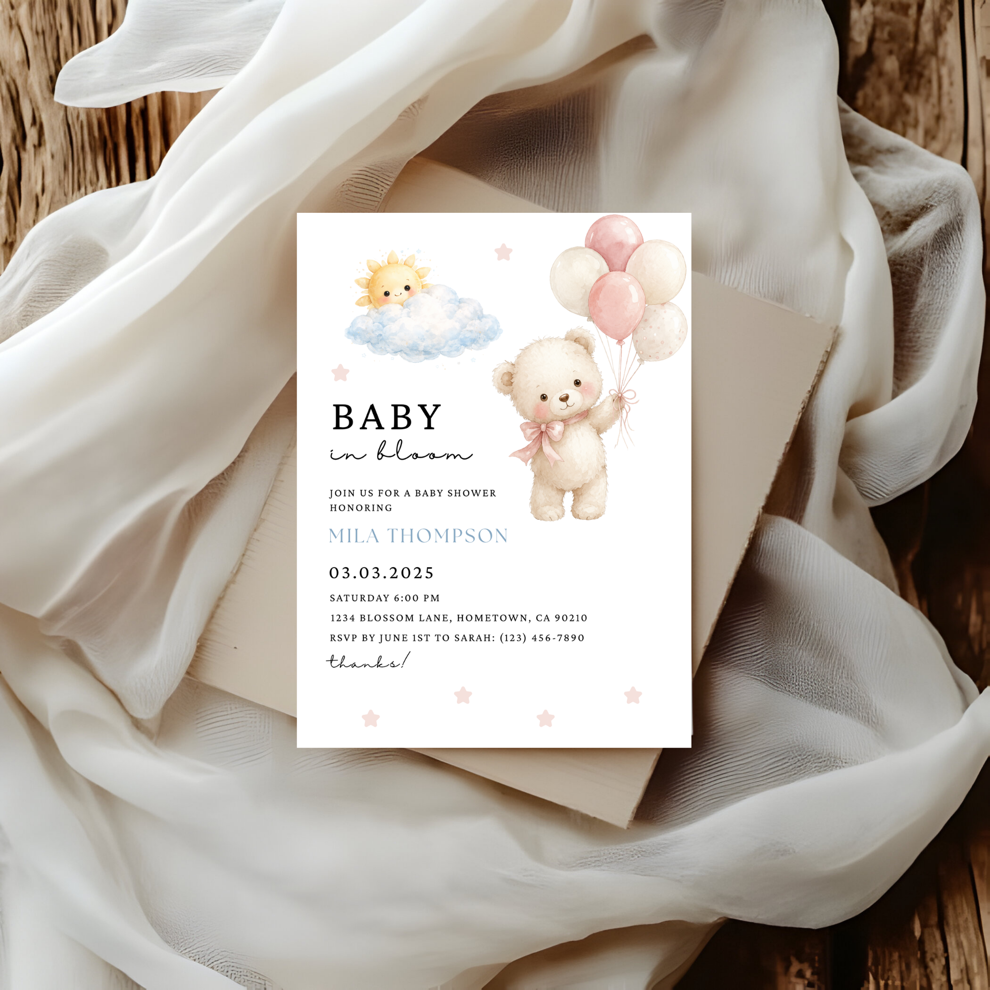 Teddy Bear Baby Shower