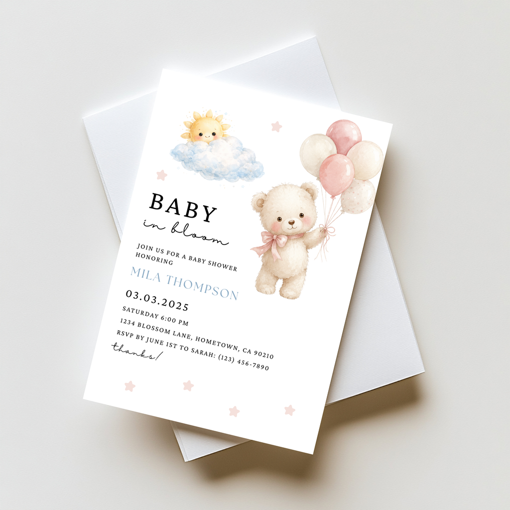 Teddy Bear Baby Shower