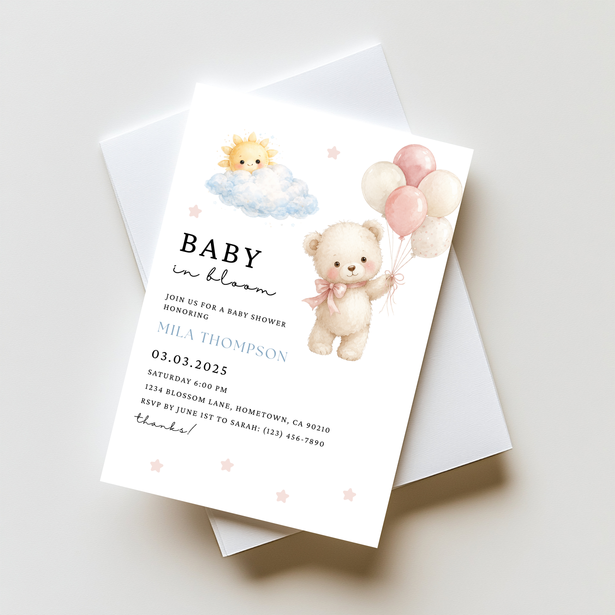Teddy Bear Baby Shower