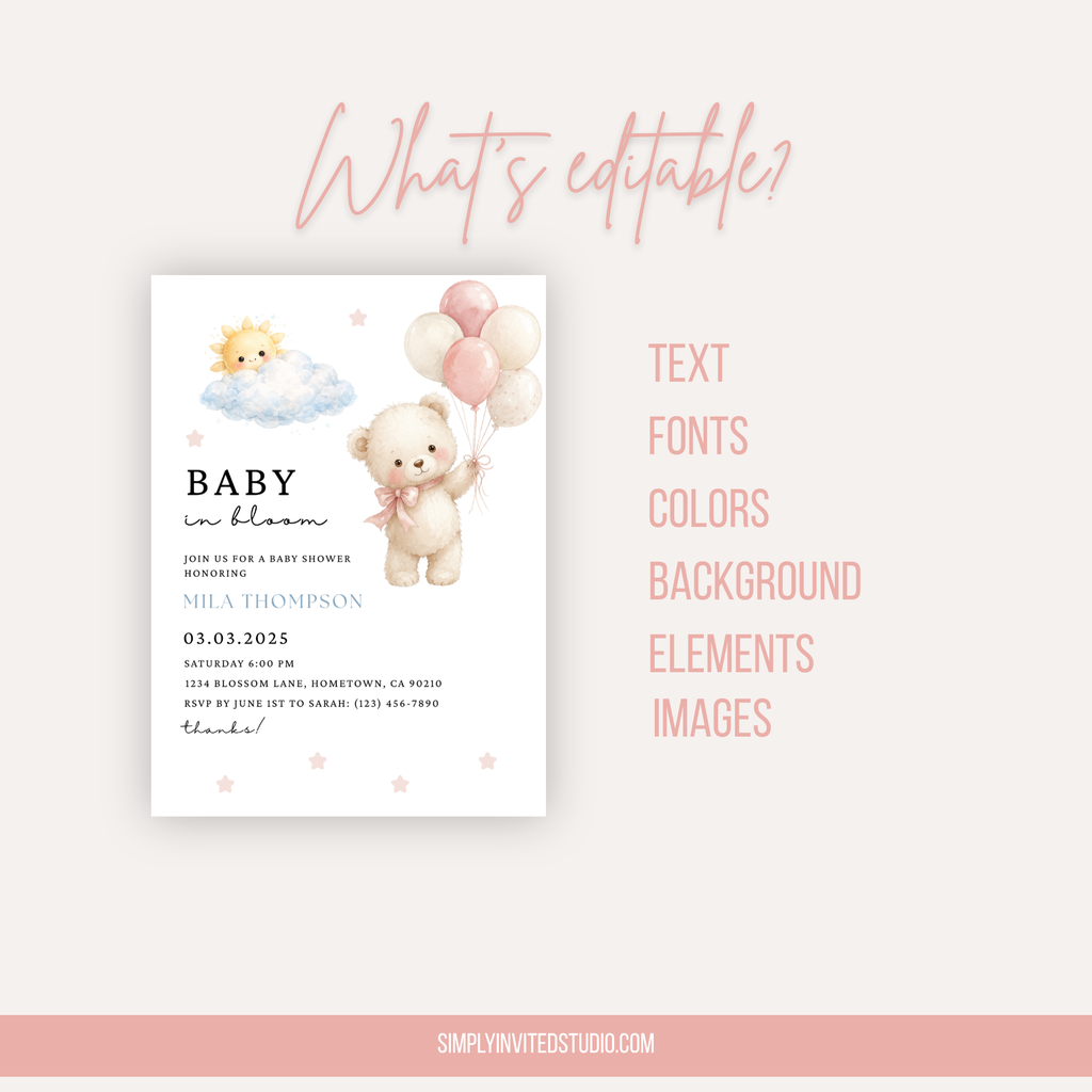 Teddy Bear Baby Shower