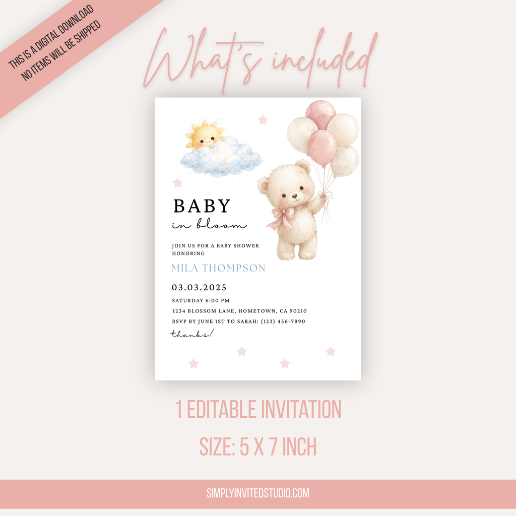 Teddy Bear Baby Shower
